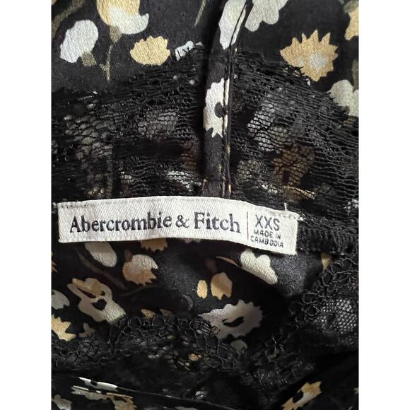 Abercrombie & Fitch Women's Double Strap Floral Camisole Top Multicolor Size 2XS - Picture 8 of 9